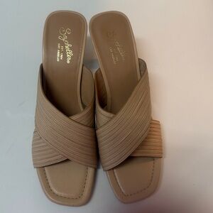 Soft surroundings sandaled heel